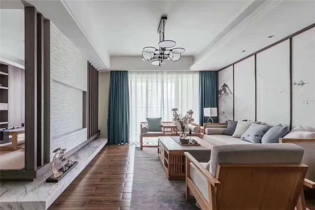 佛山市雅居樂萬象郡現(xiàn)代簡約風格三居室裝修案例